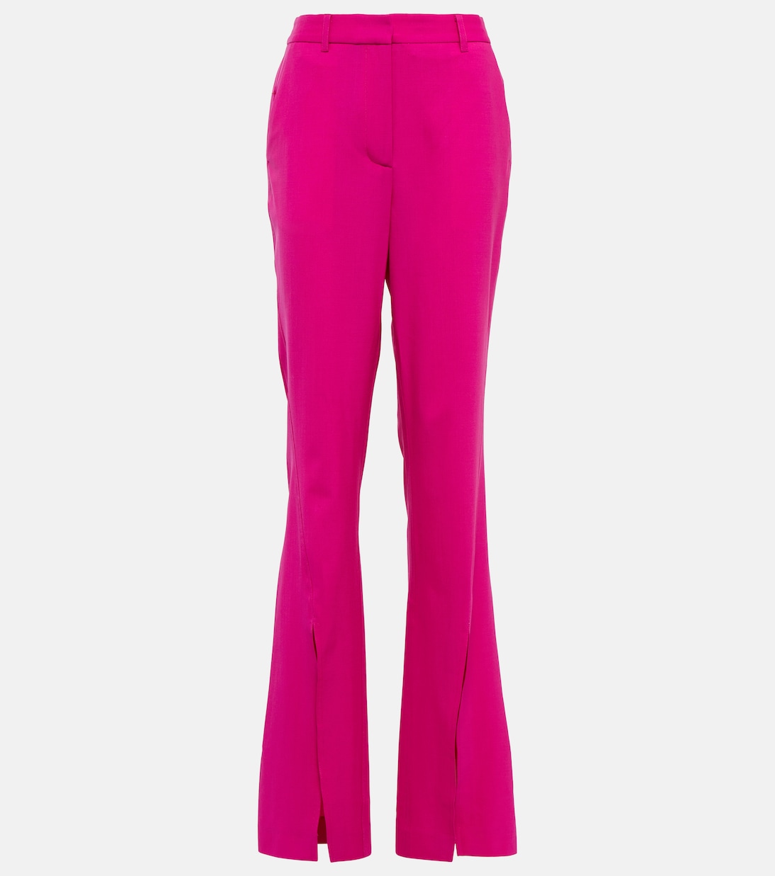 Расклешенные брюки из смесовой шерсти со средней посадкой Giuseppe di Morabito, фуксия
Расклешенные брюки из смесовой шерсти со средней посадкой Giuseppe di Morabito, фуксия