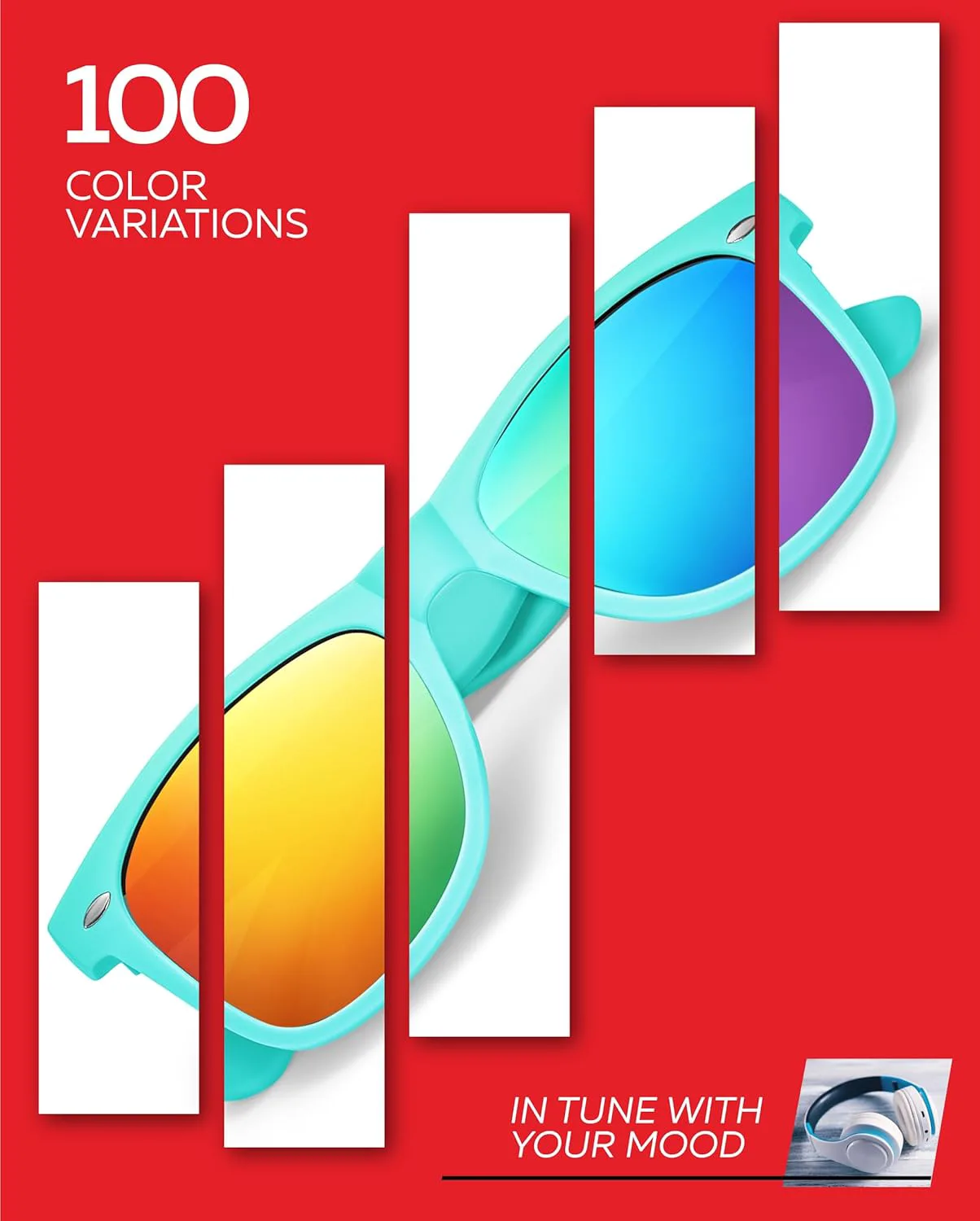 Поляризованные солнцезащитные очки Retro Rewind для мужчин и женщин - классические солнцезащитные очки с защитой от УФ-излучения, Matte Teal | Revo Green
Поляризованные солнцезащитные очки Retro Rewind для мужчин и женщин - классические солнцезащитные очки с защитой от УФ-излучения, Matte Teal | Revo Green