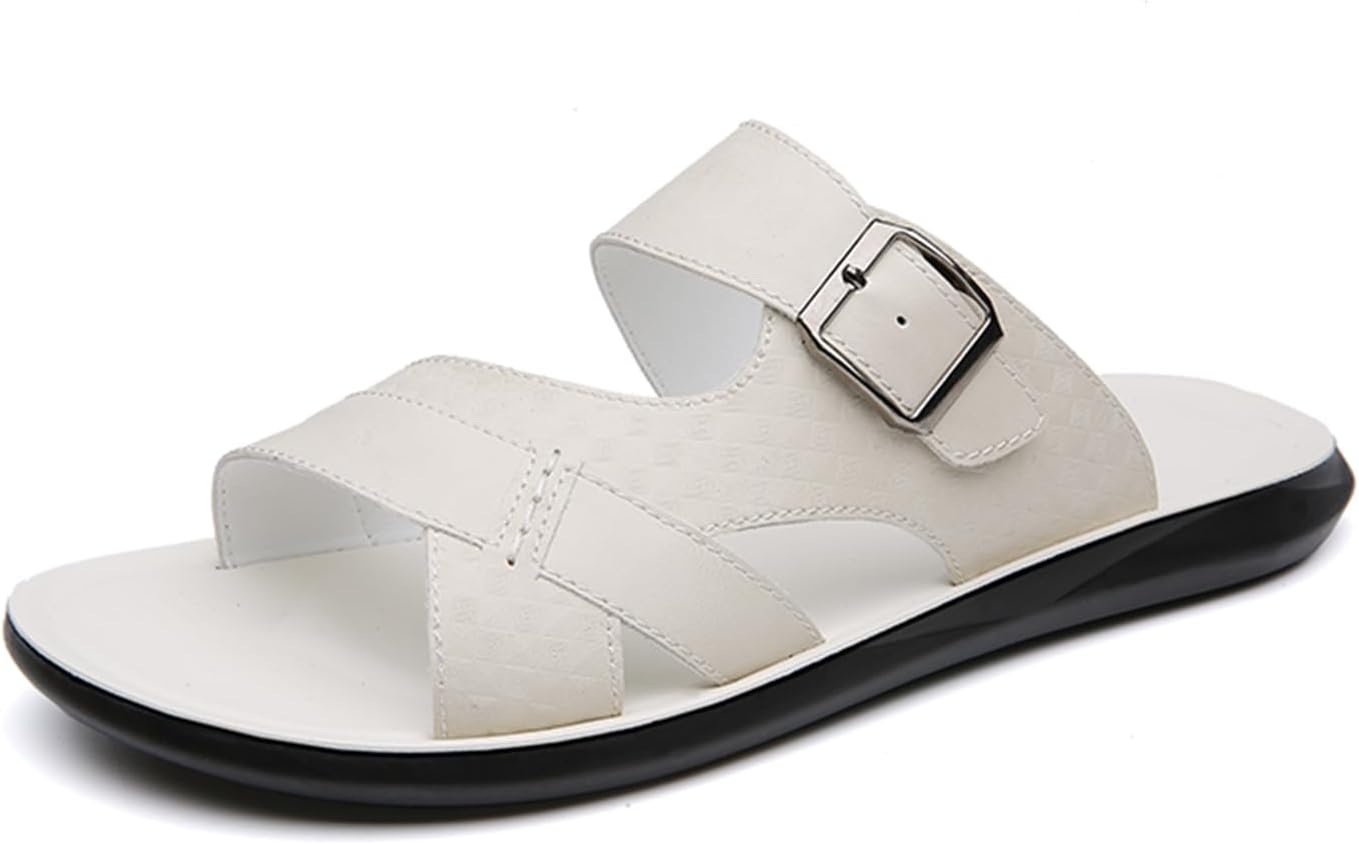 Мужские сандалии Abborora из премиальной натуральной кожи, шлепанцы на лето, белый
Мужские сандалии Abborora из премиальной натуральной кожи, шлепанцы на лето, белый