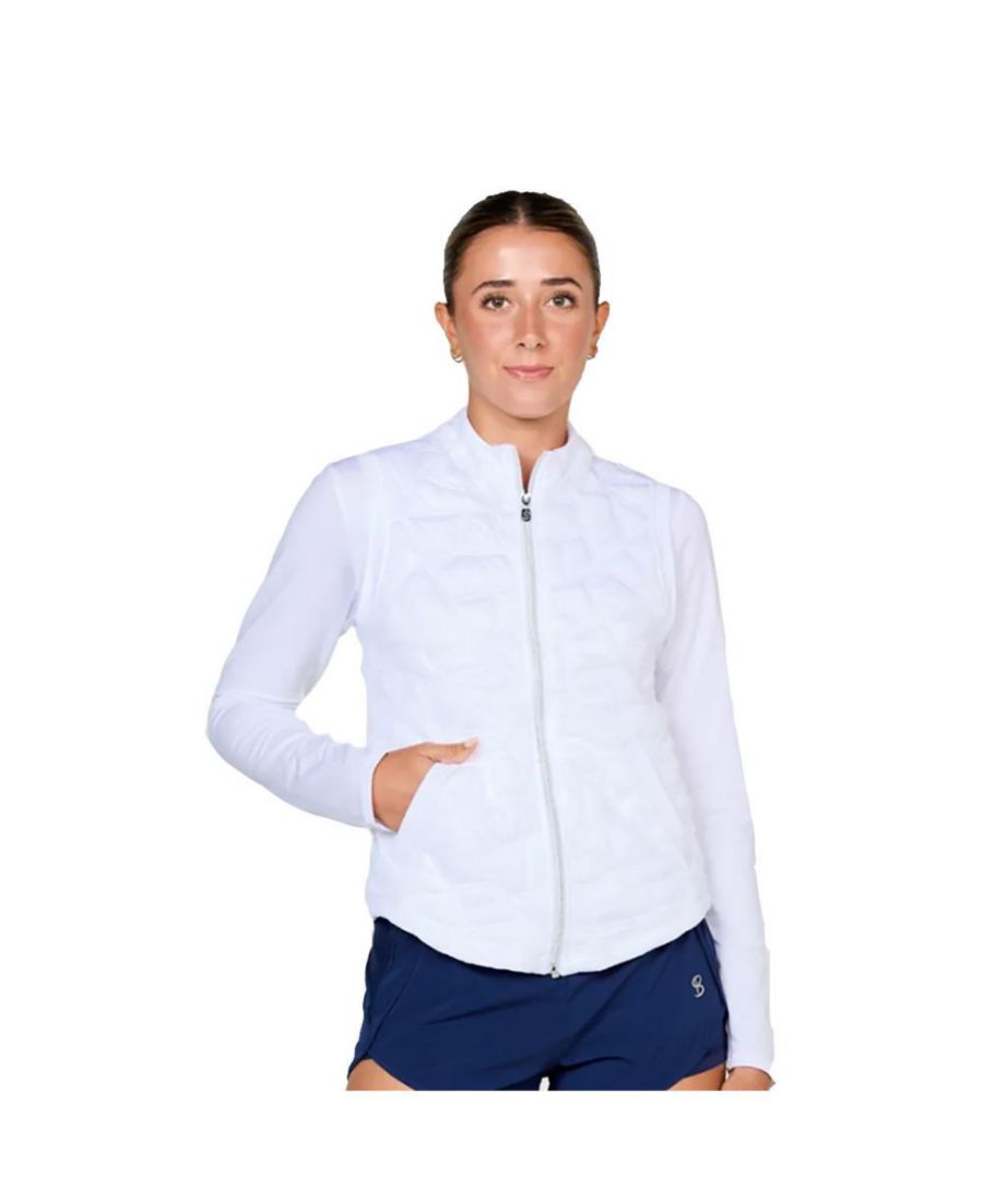 Женский жилет для гольфа UV Staples Quilt Sofibella, White
Женский жилет для гольфа UV Staples Quilt Sofibella, White