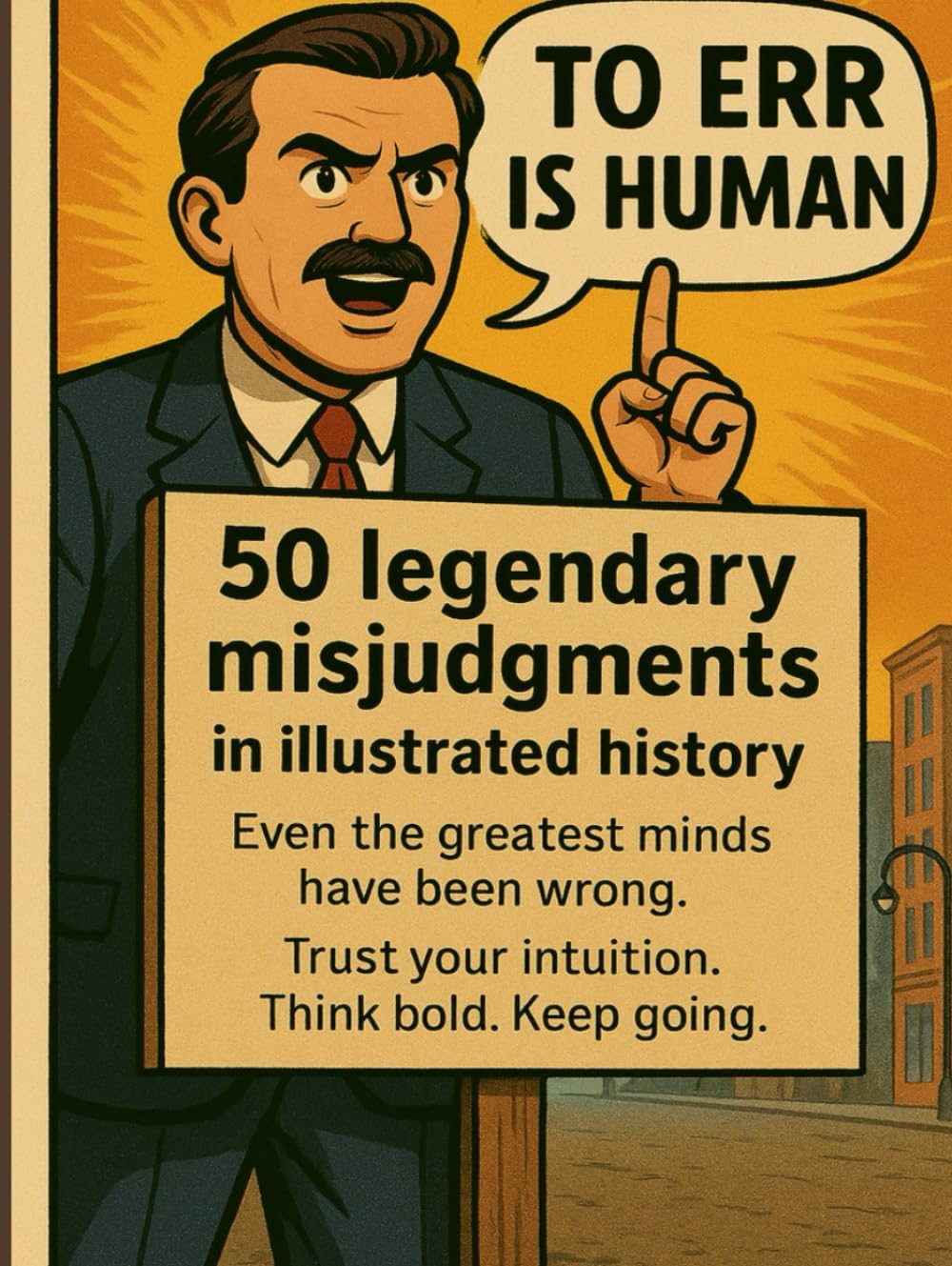 TO ERR IS HUMAN: A visual journey through 50 famous mistakes, and why being wrong is part of being bold (Independently published)
TO ERR IS HUMAN: A visual journey through 50 famous mistakes, and why being wrong is part of being bold (Independently published)