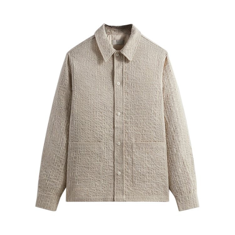 Рубашка Kith Slub Boucle Boxy Collared Overshirt, бежевый
Рубашка Kith Slub Boucle Boxy Collared Overshirt, бежевый