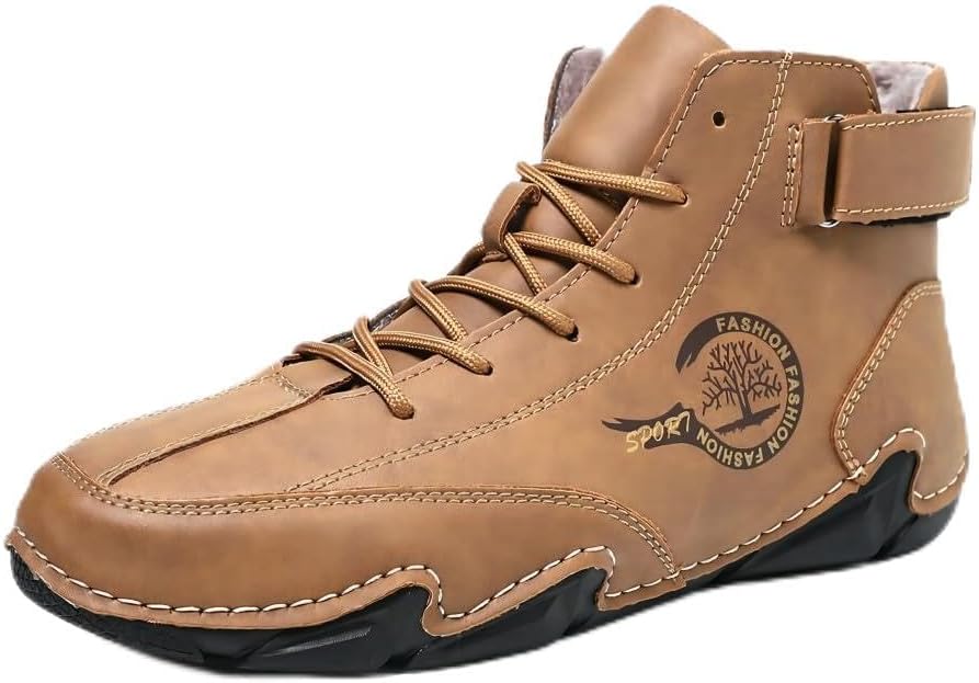 Мужские ультралегкие ботинки Asifn, утепленные флисом, водонепроницаемые кроссовки, модные для прогулок, противоскользящие, коричневый
Мужские ультралегкие ботинки Asifn, утепленные флисом, водонепроницаемые кроссовки, модные для прогулок, противоскользящие, коричневый