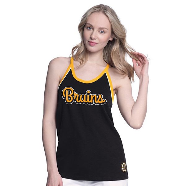 Женский черный топ racerback Boston Bruins Curveball G-Iii 4Her By Carl Banks
Женский черный топ racerback Boston Bruins Curveball G-Iii 4Her By Carl Banks