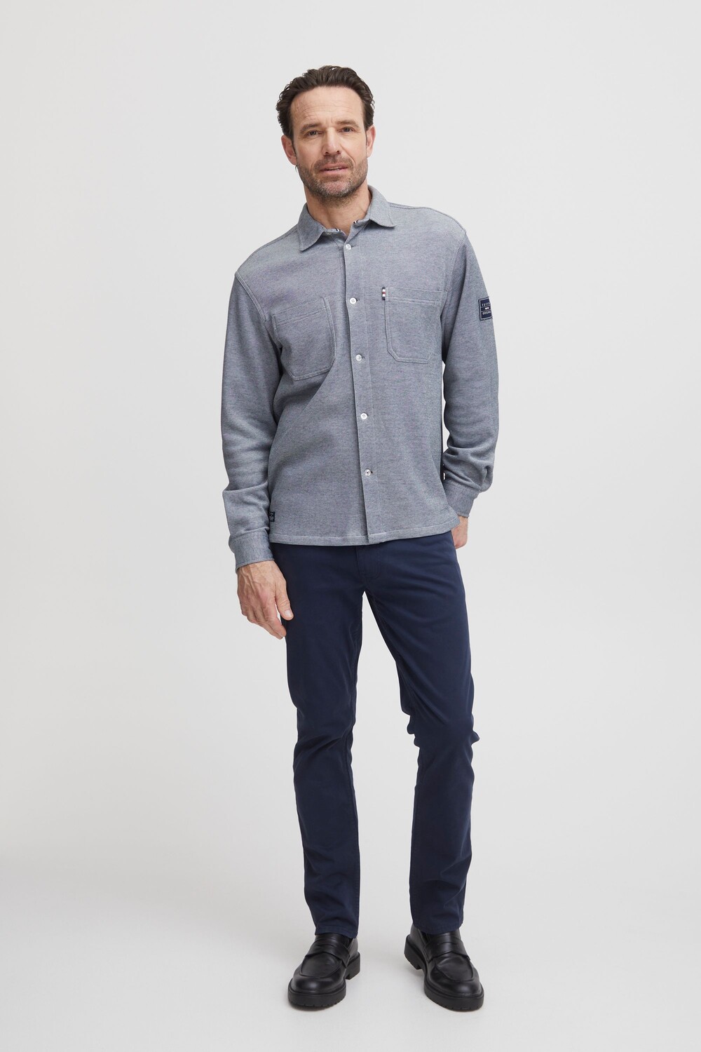 Куртка FQ1924 Hemdjacke FQOliver, синий 
Куртка FQ1924 Hemdjacke FQOliver, синий