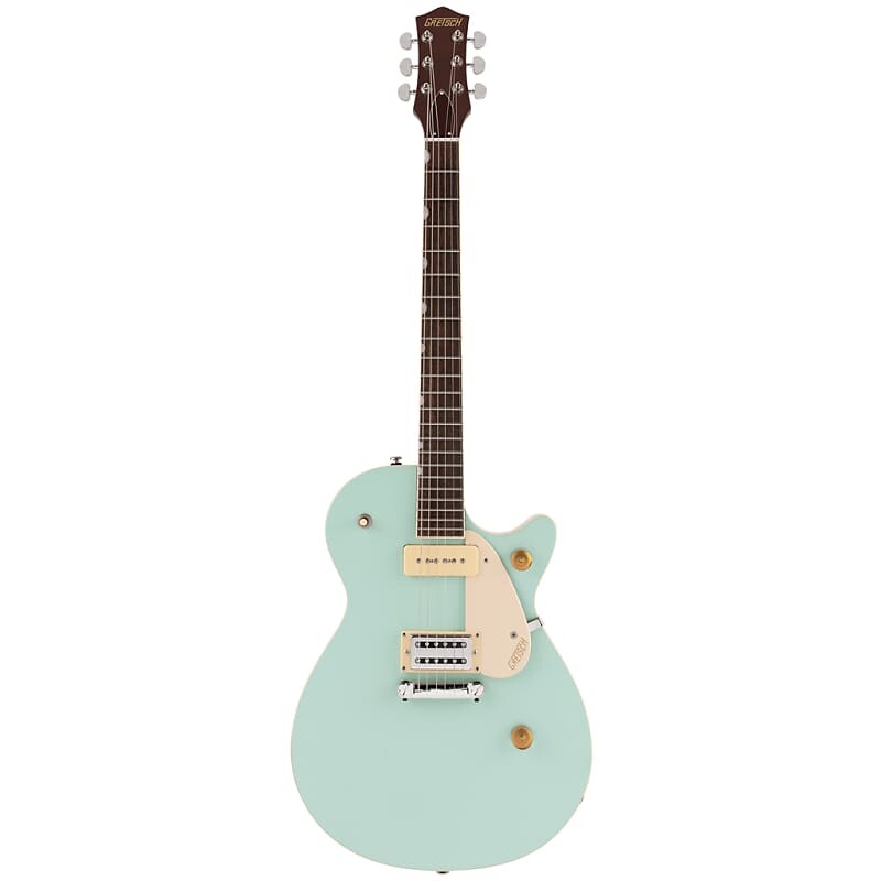 Электрогитара Gretsch G2215-P90 Streamliner Junior Jet Club Electric Guitar - Mint Metallic
Электрогитара Gretsch G2215-P90 Streamliner Junior Jet Club Electric Guitar - Mint Metallic