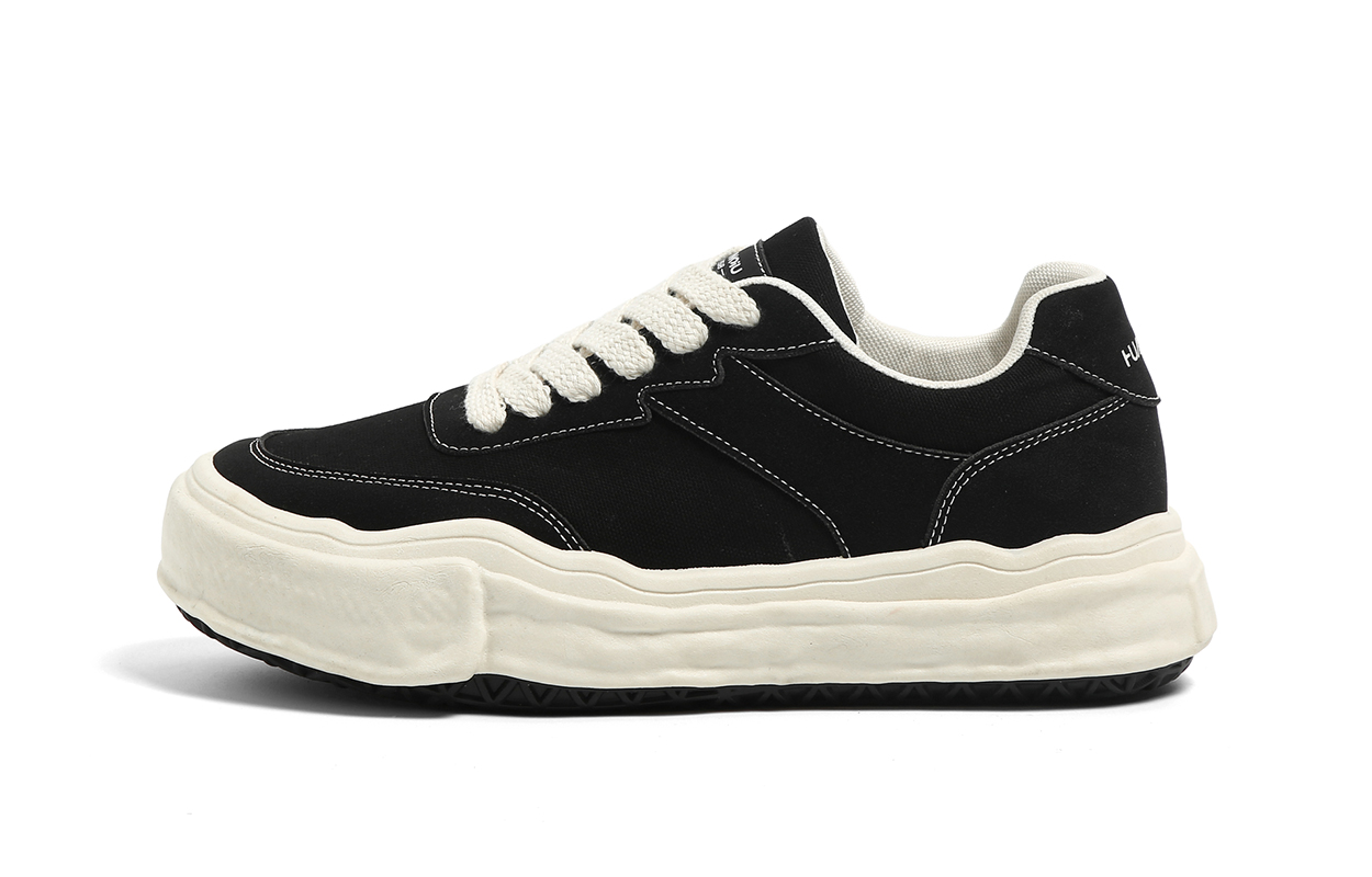 HUANQIU Мужские черные скейтерские кроссовки Coverage Slip Resistant Abrasion Resistant Lightweight Height Increasing Low top
HUANQIU Мужские черные скейтерские кроссовки Coverage Slip Resistant Abrasion Resistant Lightweight Height Increasing Low top