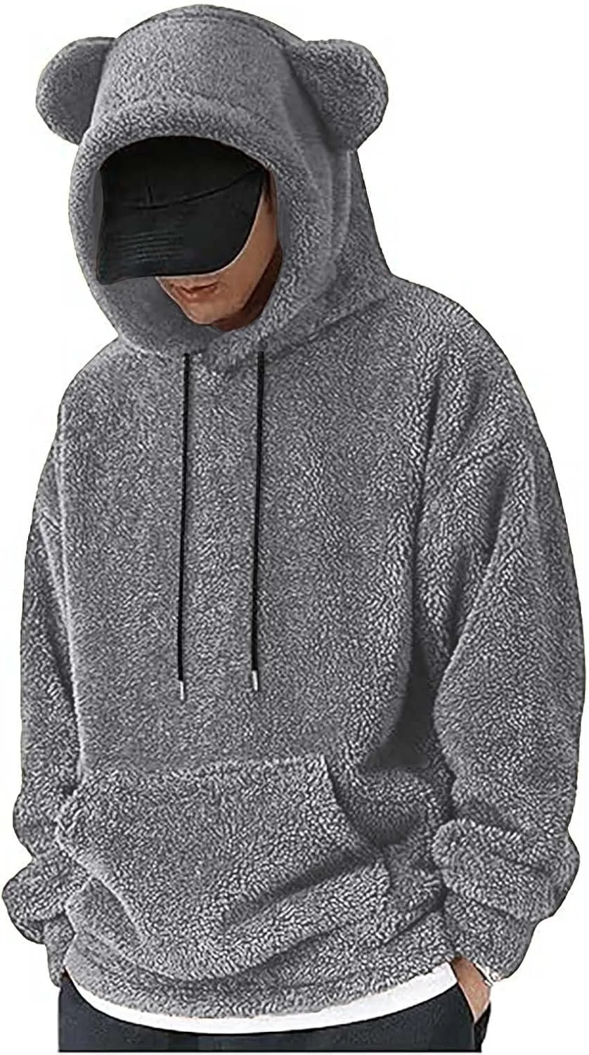 Толстовка с капюшоном Fuzzy Fleece с ушками мишки
Толстовка с капюшоном Fuzzy Fleece с ушками мишки