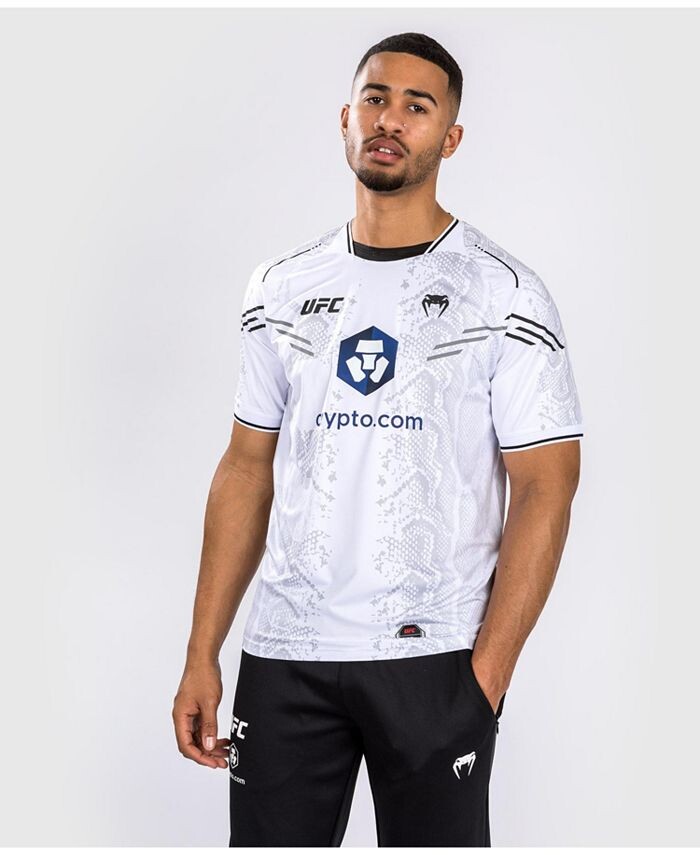 Мужская аутентичная футболка Adrenaline Fight Night UFC из джерси Venum, белый
Мужская аутентичная футболка Adrenaline Fight Night UFC из джерси Venum, белый