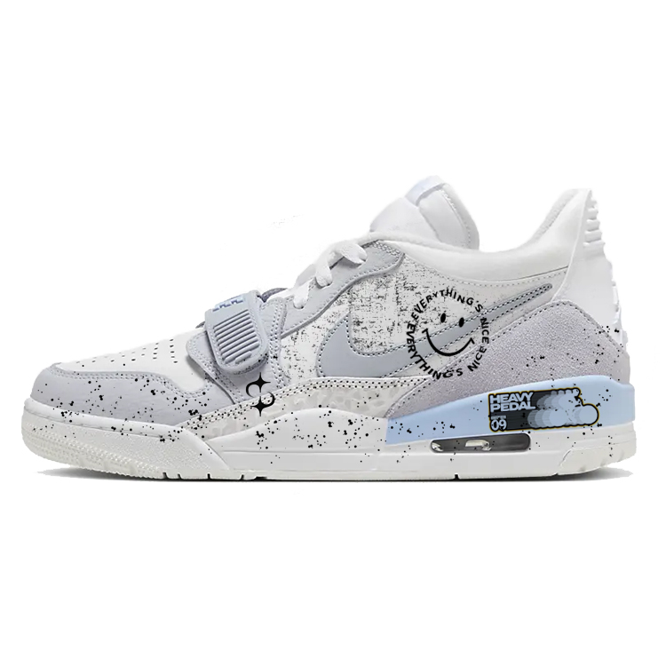 Jordan Баскетбольные кроссовки Legacy 312 с амортизацией, противоскользящие, износостойкие, дышащие, низкие, винтажные, мужские, белые, серые
Jordan Баскетбольные кроссовки Legacy 312 с амортизацией, противоскользящие, износостойкие, дышащие, низкие, винтажные, мужские, белые, серые