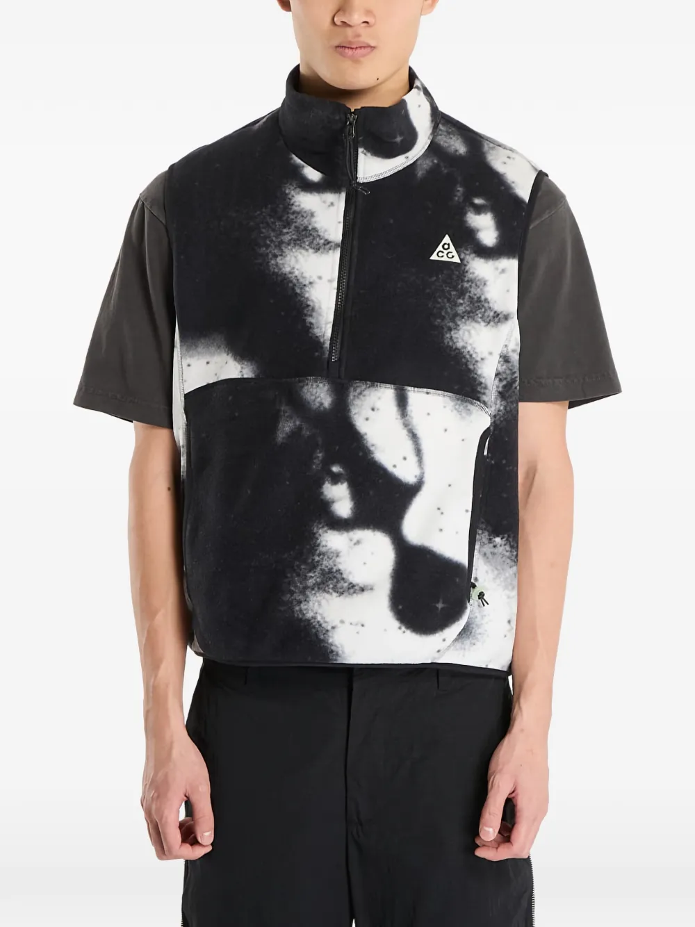 Поло-жилет с принтом и молнией до половины ACG Nike, черный
Поло-жилет с принтом и молнией до половины ACG Nike, черный