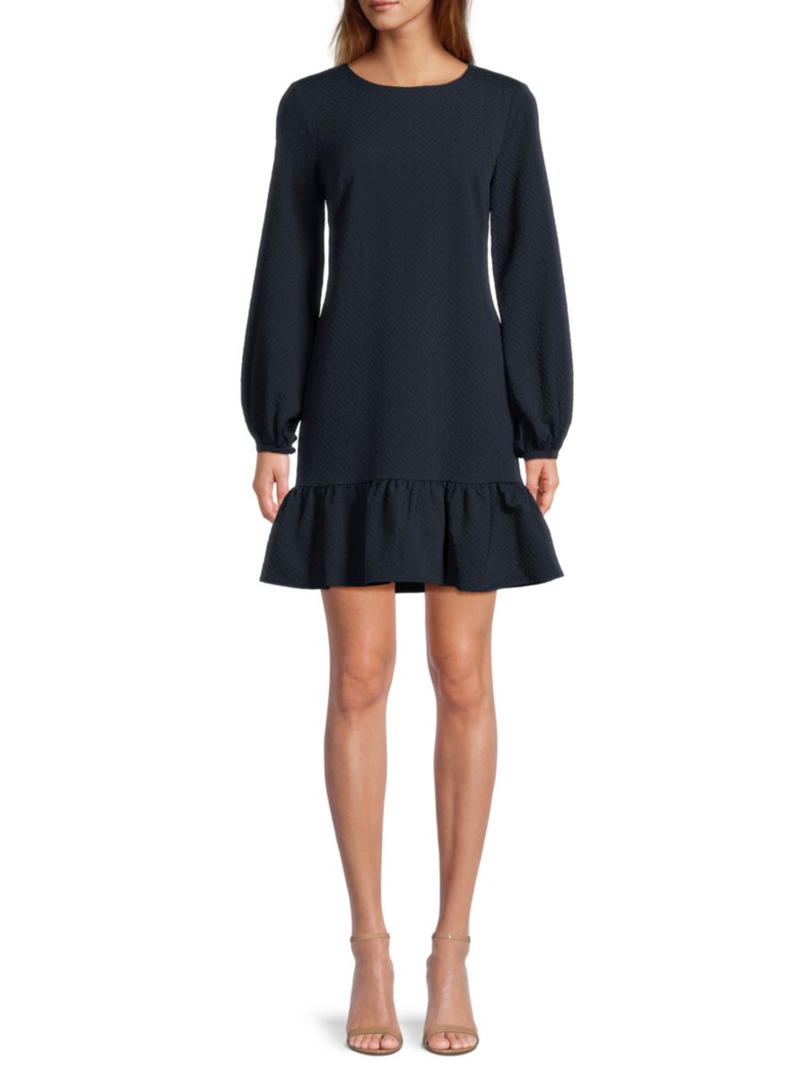 Мини-платье с фактурным узором Tommy Hilfiger, темно-синий
Мини-платье с фактурным узором Tommy Hilfiger, темно-синий