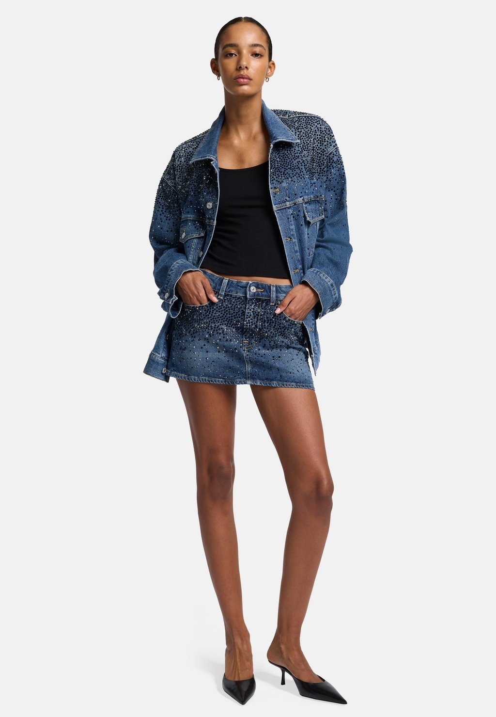 Юбка из денима ELENA 7 for all mankind, синий
Юбка из денима ELENA 7 for all mankind, синий