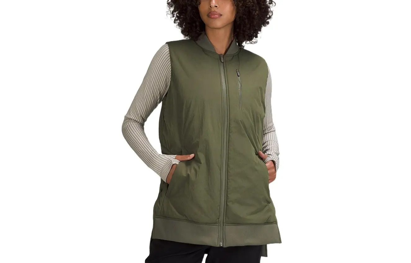 Жилет женский Lululemon, оливковый
Жилет женский Lululemon, оливковый
