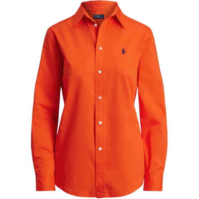Женская рубашка Polo Ralph Lauren, оранжевый красный
Женская рубашка Polo Ralph Lauren, оранжевый красный