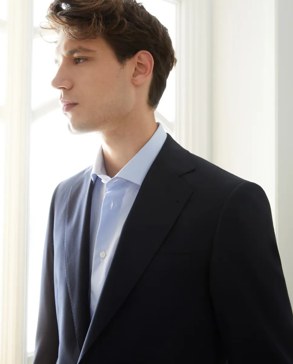 Раздельный мужской приталенный пиджак Emidio Tucci, темно-синий
Раздельный мужской приталенный пиджак Emidio Tucci, темно-синий