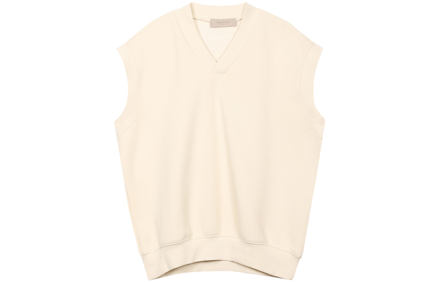 Жилет мужской яичная скорлупа белый Fear Of God Essentials, цвет Eggshell White 
Жилет мужской яичная скорлупа белый Fear Of God Essentials, цвет Eggshell White