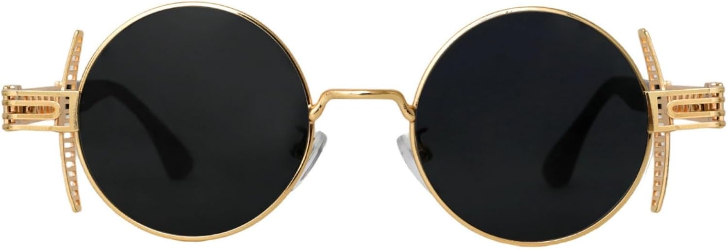 Солнцезащитные очки Willochra в стиле ретро, овальные, для женщин и мужчин, модные дизайнерские, круглые, градиентные, в стиле панк, классические черные, с защитой от УФ-излучения UV400, C2
Солнцезащитные очки Willochra в стиле ретро, овальные, для женщин и мужчин, модные дизайнерские, круглые, градиентные, в стиле панк, классические черные, с защитой от УФ-излучения UV400, C2