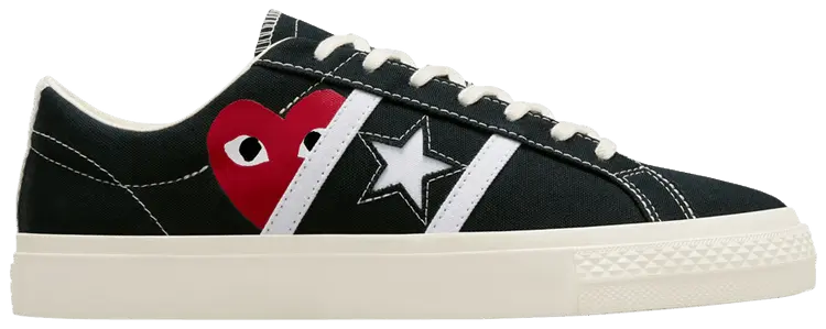 Кроссовки Converse Comme des Garçons PLAY x One Star Academy Pro 'Black Egret', черный
Кроссовки Converse Comme des Garçons PLAY x One Star Academy Pro 'Black Egret', черный