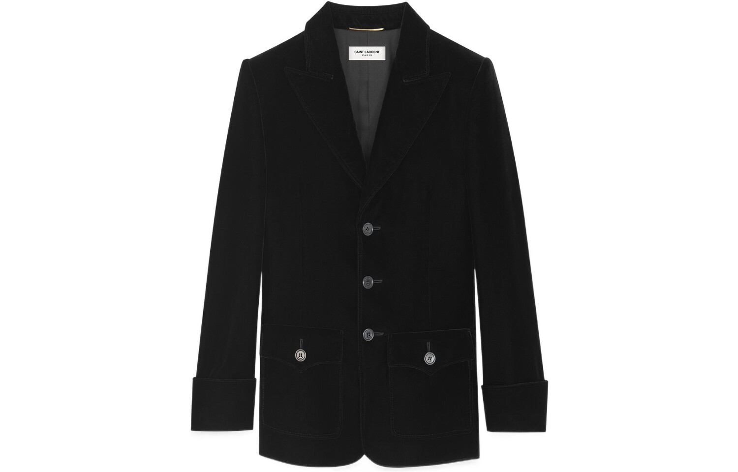 Пиджак женский Saint Laurent Single-breasted, черный
Пиджак женский Saint Laurent Single-breasted, черный