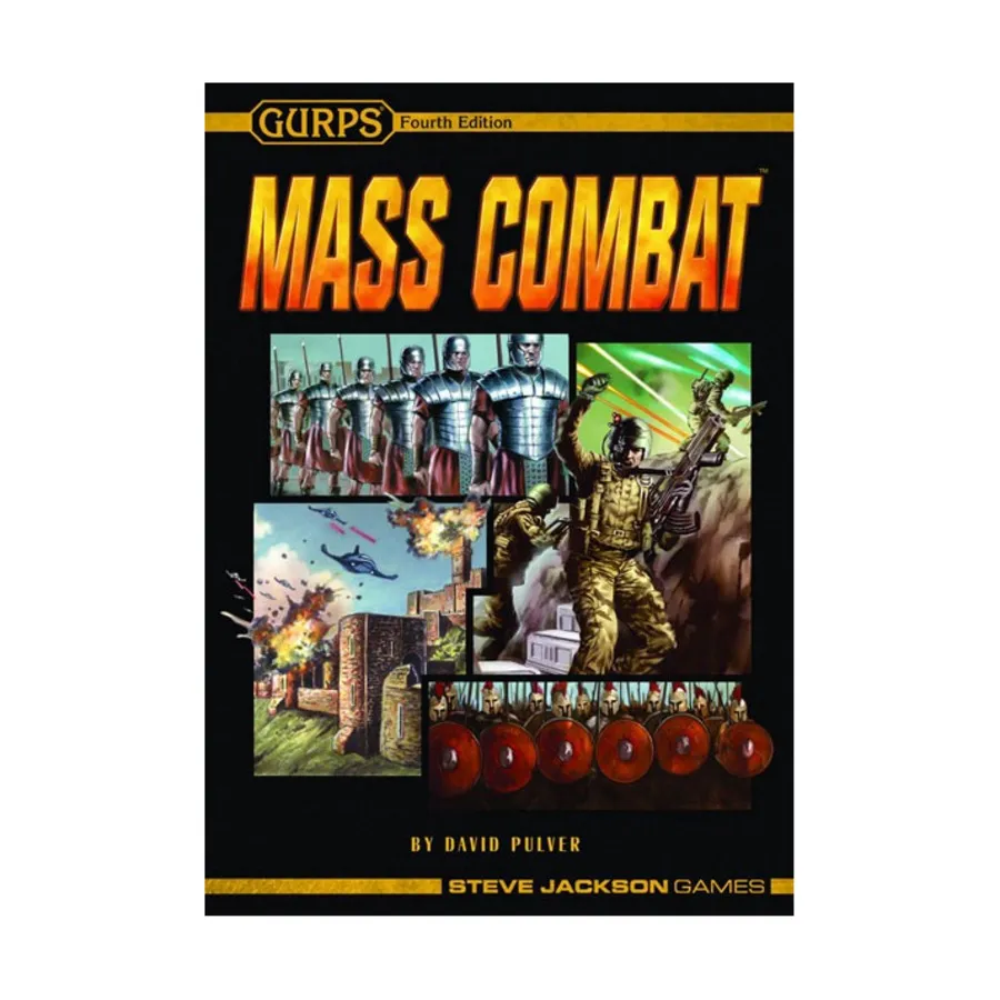 Mass Combat, GURPS (4th Edition) - Core & Assorted, мягкая обложка
Mass Combat, GURPS (4th Edition) - Core & Assorted, мягкая обложка