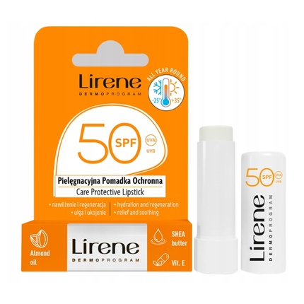 Защитный бальзам для губ Spf 50 - 46 G Lirene
Защитный бальзам для губ Spf 50 - 46 G Lirene