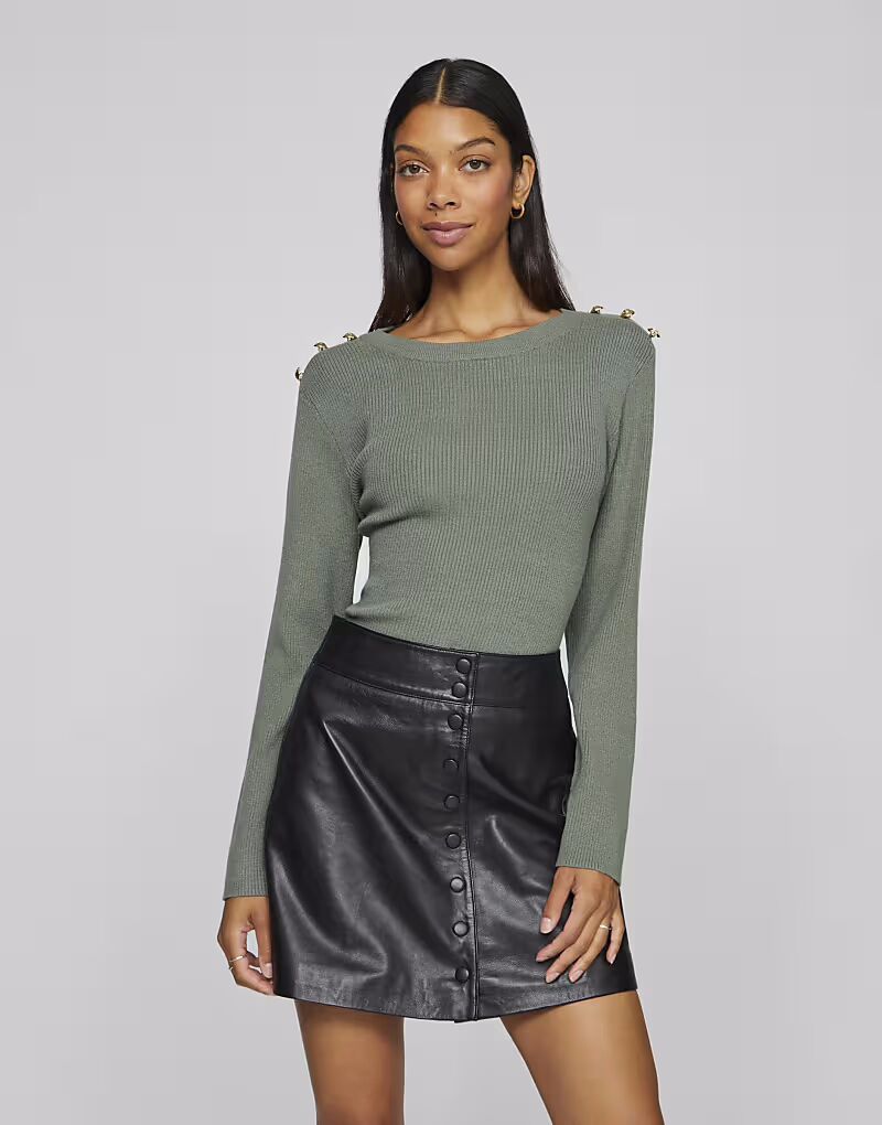 Вила Топ с длинными рукавами в лавровом венке Vila
Вила Топ с длинными рукавами в лавровом венке Vila