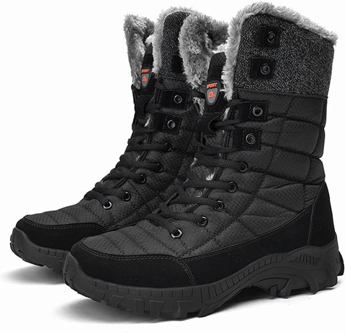 Высокие походные ботинки, мужские зимние водонепроницаемые ботинки, теплые высокие ботинки с шнуровкой, защищенные от холода и мороза, для работы на улице, прогулок, рыбалки, походов, для отдыха в холодную погоду Rishengchang, черный
Высокие походные ботинки, мужские зимние водонепроницаемые ботинки, теплые высокие ботинки с шнуровкой, защищенные от холода и мороза, для работы на улице, прогулок, рыбалки, походов, для отдыха в холодную погоду Rishengchang, черный
