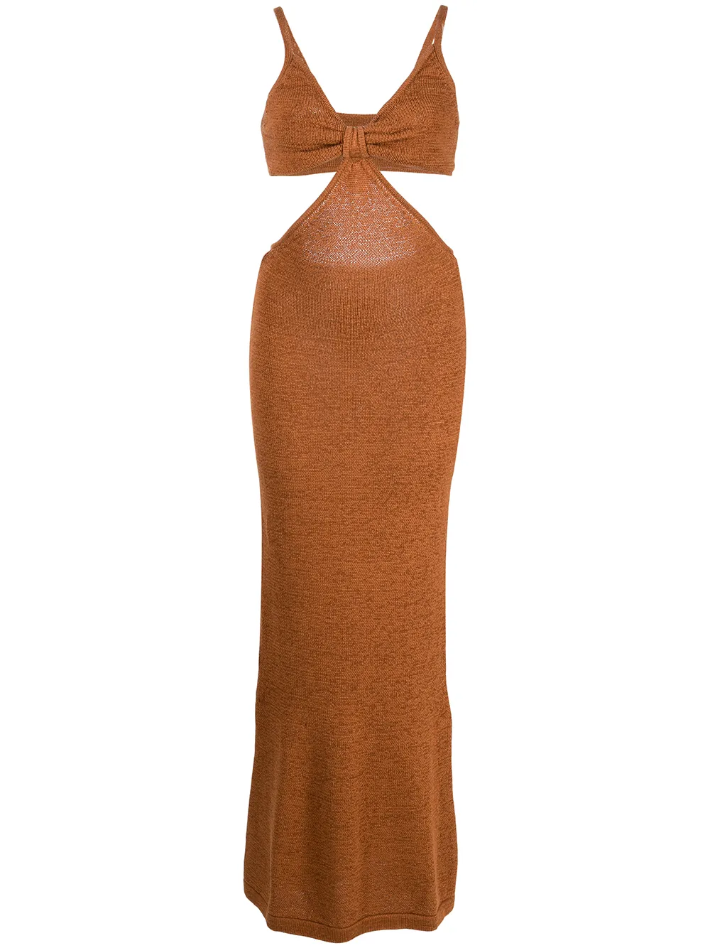 Платье Serita с открытой спиной Cult Gaia, коричневый
Платье Serita с открытой спиной Cult Gaia, коричневый