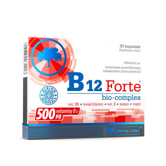 Olimp B12 Forte Bio-Complex - 30 капсул Olimp Labs, мультиколор
Olimp B12 Forte Bio-Complex - 30 капсул Olimp Labs, мультиколор
