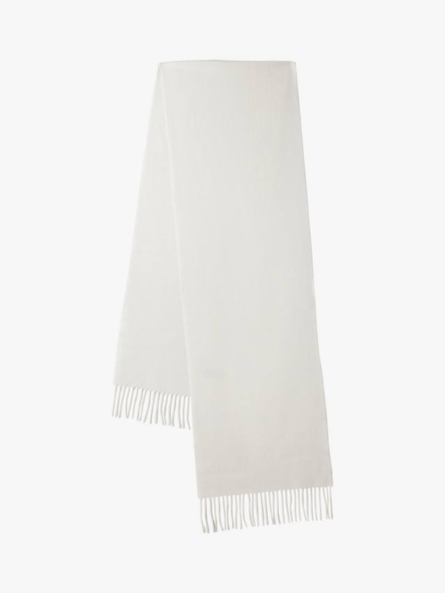 Маленький однотонный шарф из мериносовой шерсти Mulberry, Cream
Маленький однотонный шарф из мериносовой шерсти Mulberry, Cream