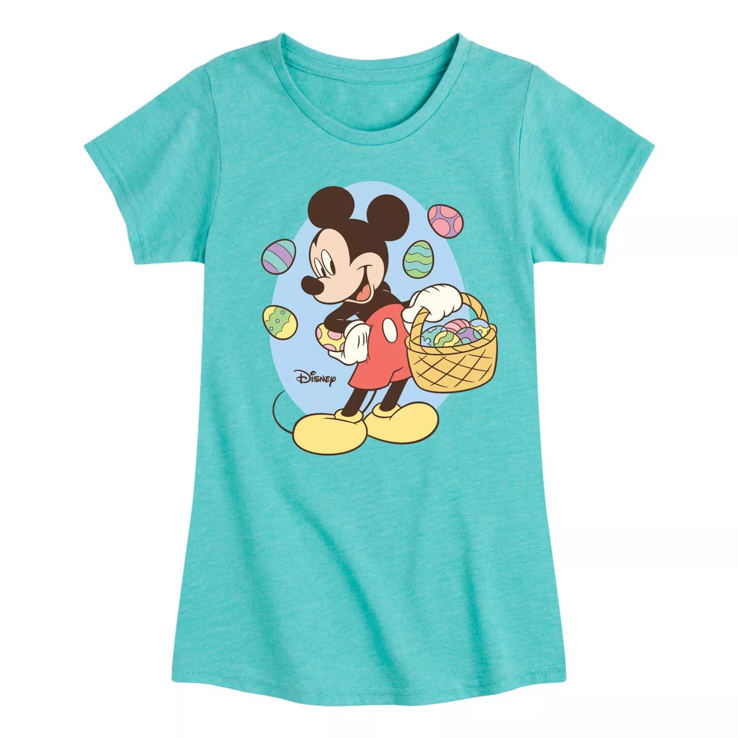 Футболка с рисунком «Пасхальная корзинка» Disney's Mickey Mouse для девочек 7–16 лет Licensed Character, светло-синий
Футболка с рисунком «Пасхальная корзинка» Disney's Mickey Mouse для девочек 7–16 лет Licensed Character, светло-синий