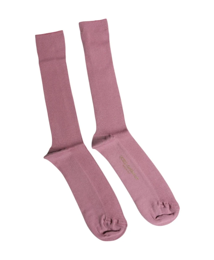 Розовые хлопковые носки с логотипом Dolce & Gabbana, розовый
Розовые хлопковые носки с логотипом Dolce & Gabbana, розовый