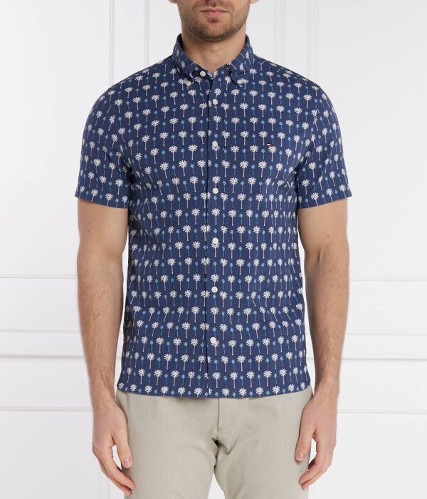 Рубашка мужская Tommy Hilfiger с коротким рукавом и принтом пальм, синий
Рубашка мужская Tommy Hilfiger с коротким рукавом и принтом пальм, синий