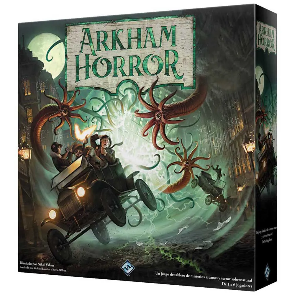 Настольная игра Asmodee Arkham Horror Third Edition (на испанском языке), мультиколор
Настольная игра Asmodee Arkham Horror Third Edition (на испанском языке), мультиколор