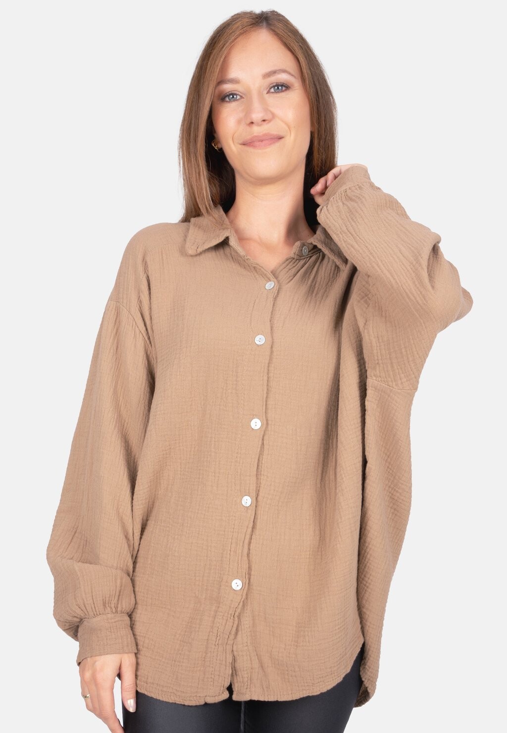 Блузка-рубашка SASHA OVERSIZED Seasons Of April, цвет hellbraun
Блузка-рубашка SASHA OVERSIZED Seasons Of April, цвет hellbraun