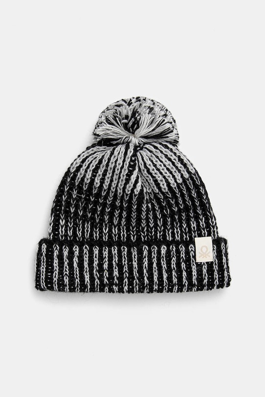 Детская шапка с добавлением шерсти United Colors Of Benetton, черный
Детская шапка с добавлением шерсти United Colors Of Benetton, черный