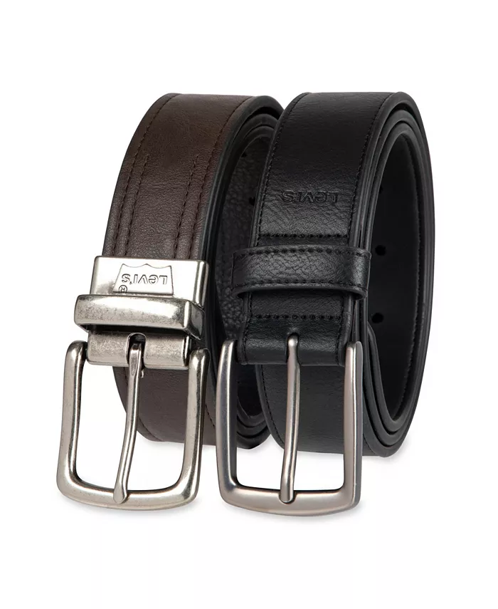 Мужской набор из 2 реверсивных и повседневных ремней Levi'S
Мужской набор из 2 реверсивных и повседневных ремней Levi'S