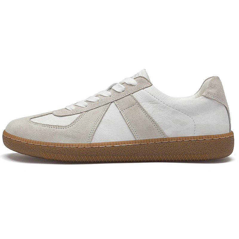 Mulinsen Мужские низкие скейтерские кеды белые, цвет White
Mulinsen Мужские низкие скейтерские кеды белые, цвет White