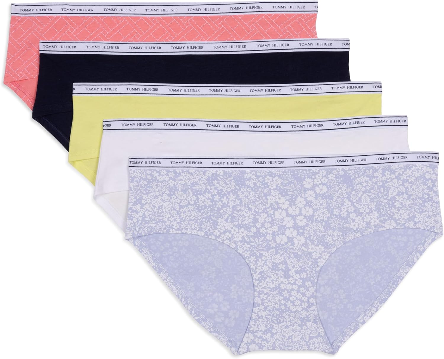 Женские классические хлопковые шорты Tommy Hilfiger с логотипом, 5 шт., Pink/Sky Captain/Lime/White/Wildflower Ditsy
Женские классические хлопковые шорты Tommy Hilfiger с логотипом, 5 шт., Pink/Sky Captain/Lime/White/Wildflower Ditsy