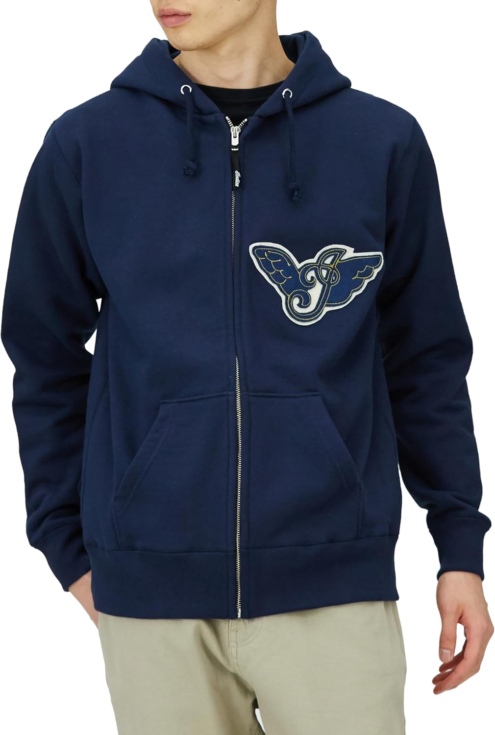 Индийская толстовка с капюшоном, плотная, на молнии, с фетровой нашивкой в виде пера Indian, темно-синий
Индийская толстовка с капюшоном, плотная, на молнии, с фетровой нашивкой в виде пера Indian, темно-синий