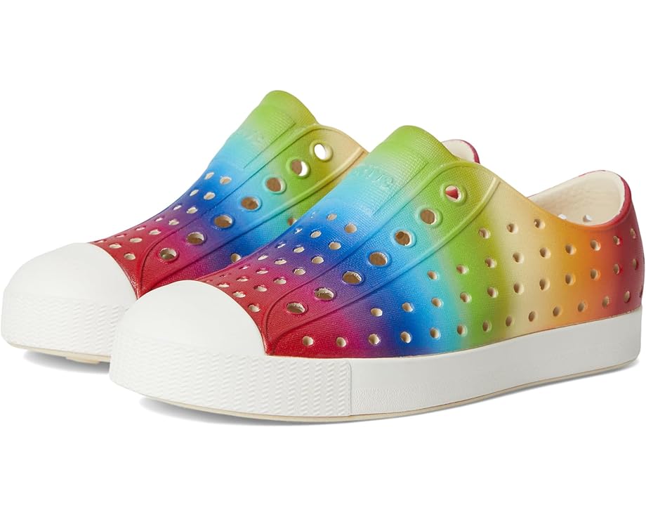 Кроссовки Native Shoes Kids Jefferson Print, цвет Bone White/Shell White/Rainbow Gradient
Кроссовки Native Shoes Kids Jefferson Print, цвет Bone White/Shell White/Rainbow Gradient