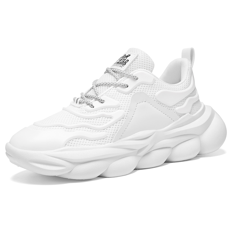 TONYBEAR Амортизирующие нескользящие дышащие мужские низкие кроссовки для бега белые, цвет White
TONYBEAR Амортизирующие нескользящие дышащие мужские низкие кроссовки для бега белые, цвет White