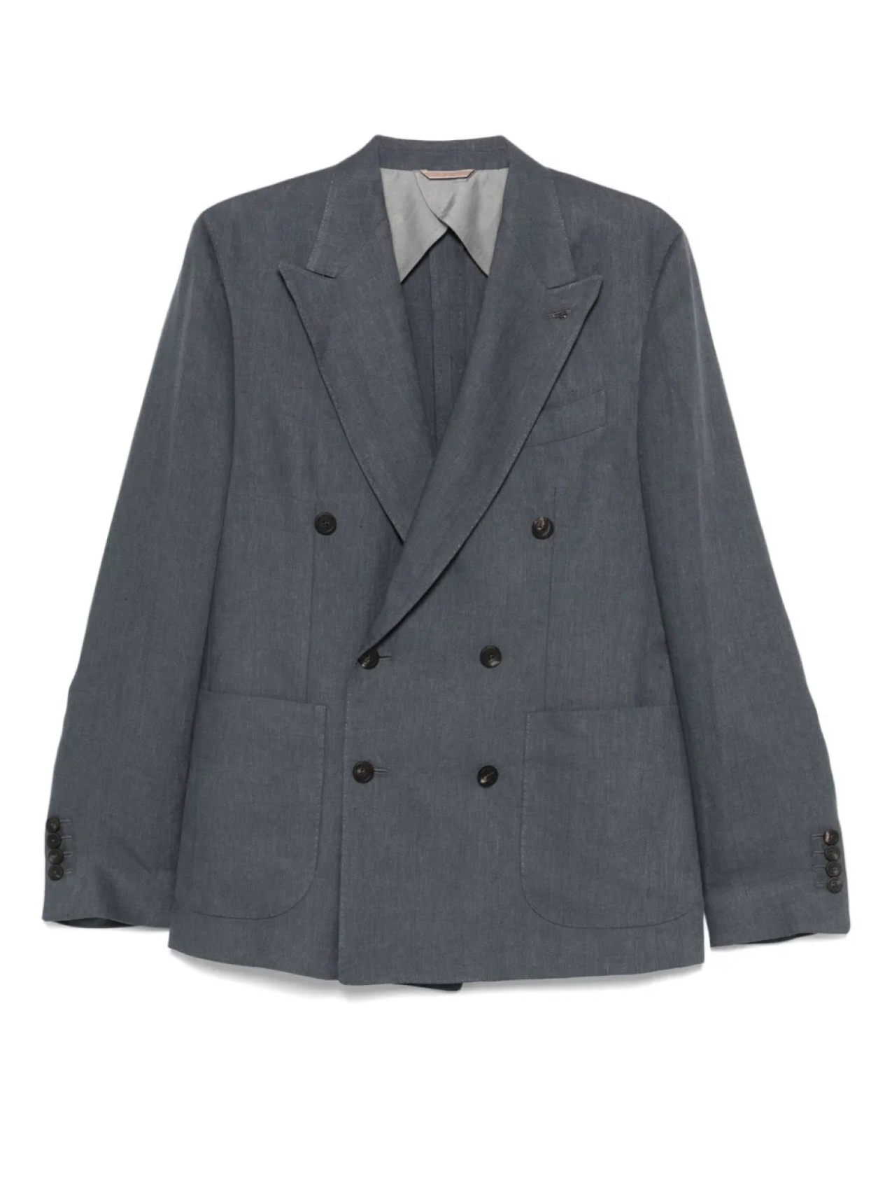 Двубортный пиджак Peserico, синий
Двубортный пиджак Peserico, синий