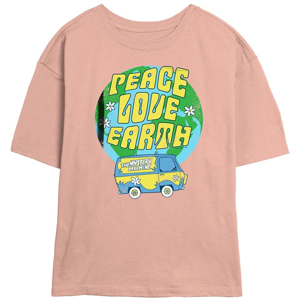 Детская футболка с рисунком Scooby-Doo Peace Love Earth Skimmer Licensed Character, цвет Blush
Детская футболка с рисунком Scooby-Doo Peace Love Earth Skimmer Licensed Character, цвет Blush