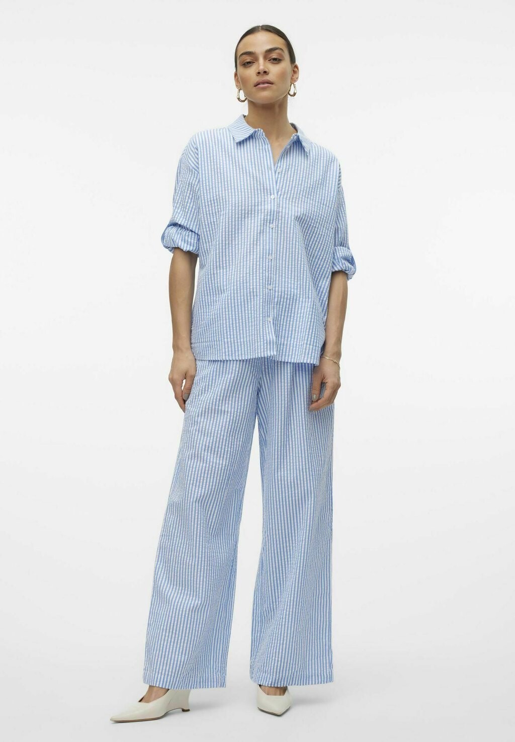 Блузка-рубашка Vero Moda, виста синий
Блузка-рубашка Vero Moda, виста синий