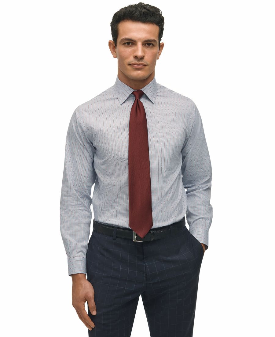 Мужская рубашка Brooks Brothers стандартного кроя с отложным воротником и клетчатым узором Brooks Brothers, Navy
Мужская рубашка Brooks Brothers стандартного кроя с отложным воротником и клетчатым узором Brooks Brothers, Navy