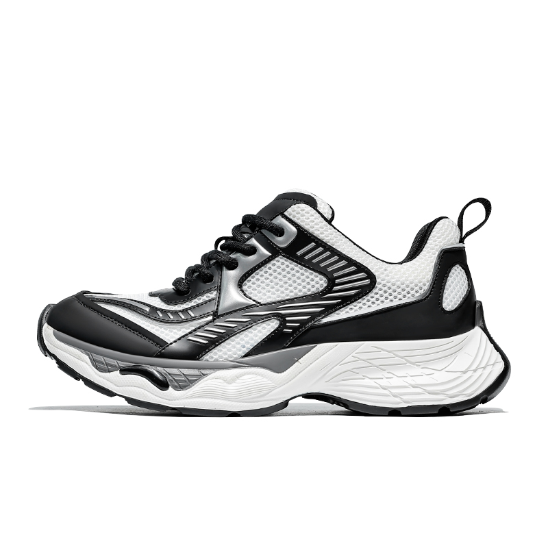 MOERBAI Мужские черные массивные кроссовки лоу-топ, цвет Black
MOERBAI Мужские черные массивные кроссовки лоу-топ, цвет Black