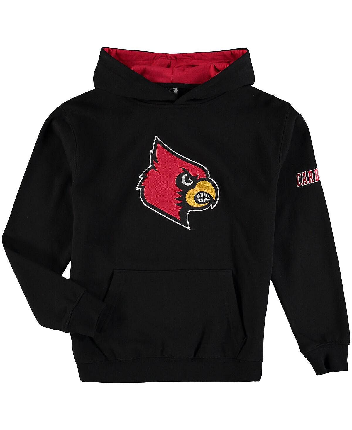 Черный пуловер с капюшоном и большим логотипом Big Boys Louisville Cardinals Stadium Athletic
Черный пуловер с капюшоном и большим логотипом Big Boys Louisville Cardinals Stadium Athletic