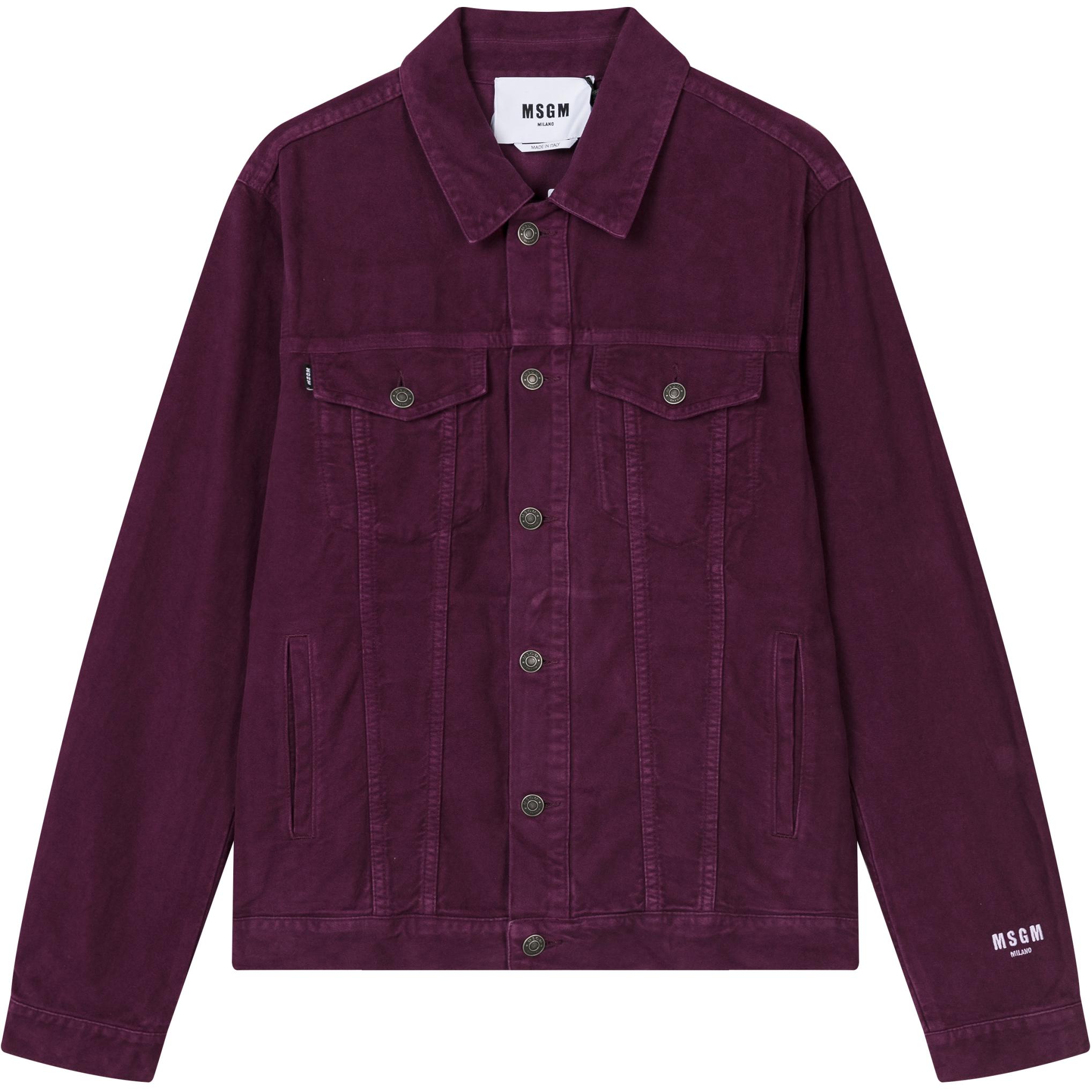 MSGM Куртка деним мужская SS25 Purple
MSGM Куртка деним мужская SS25 Purple